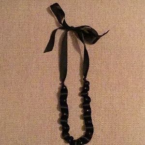 Ribbon/Bead Necklace